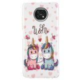 Gumový kryt LUMINOUS na Xiaomi Redmi Note 9T - Couple Unicorn