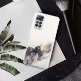 Gumový kryt MARBLE na Xiaomi Redmi Note 11 Pro - Černá