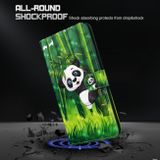 Peněženkové 3D pouzdro na Oppo Reno 7 5G - Panda Climbing Bamboo