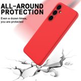 Pryžový kryt Liquid Samsung Galaxy S24 5G - Červená