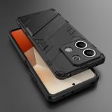 Kryt Punk Armor na Xiaomi Redmi Note 13 - Černá