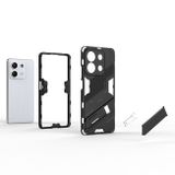 Kryt Punk Armor na Xiaomi Redmi Note 13 - Světle červená