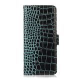 sPeněženkové kožené pouzdro Crocodiel Cowhide na OPPO Reno10 5G/10 Pro 5G - Zelená