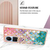 Ring Holder kryt Colorful na OPPO Reno10 5G/10 Pro 5G - Barevné šupiny