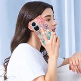 Ring Holder kryt Colorful na OPPO Reno10 5G/10 Pro 5G - Barevné šupiny