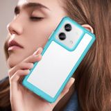 Akrylový kryt Colorful na Xiaomi Redmi Note 13 - Průhledná modrá