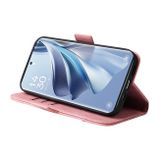 Peněženkové kožené pouzdro BETOPNICE Buckle na OPPO Reno10 5G/10 Pro 5G - Růžová