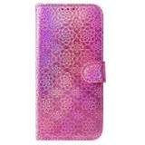 Peněženkové 3D pouzdro COLORFUL na Xiaomi Redmi Note 13 - Růžová