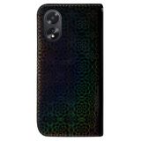 Peněženkové 3D pouzdro Colorful na Oppo A38 - Černá