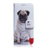 Peněženkové kožené pouzdro na Xiaomi Redmi Note 13 - Pug