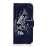 Peněženkové kožené pouzdro na Xiaomi Redmi Note 13 - Lion