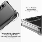 Pryžový kryt IMAK Shockproof na Honor Magic6 Pro - Transparentní černá