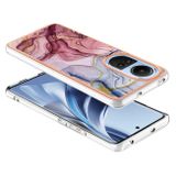 Plastový kryt Dual-side na OPPO Reno10 5G/10 Pro 5G - Růžovočervená