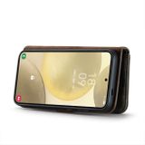 Multifunkční peněženkové pouzdro DG.MING Detachable pro Samsung Galaxy S24 5G - Šedá