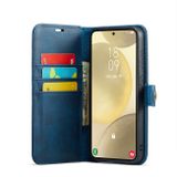 Multifunkční peněženkové pouzdro DG.MING Detachable pro Samsung Galaxy S24 5G - Modrá