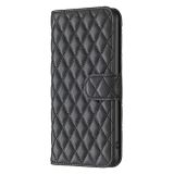 Peněženkové kožené pouzdro Diamond Wallet na Motorola Edge 50 Pro - Černá