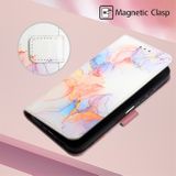 Peněženkové kožené pouzdro Marble Pattern na Oppo A38 - 004