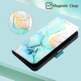 Peněženkové kožené pouzdro Marble Pattern na Oppo A38 - 003