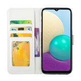 Peněženkové 3D pouzdro Oil na Oppo A38 - Stitching Marble