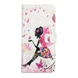 Peněženkové 3D pouzdro Oil na Oppo A38 - Flower Fairy