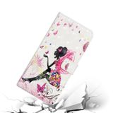 Peněženkové 3D pouzdro Oil na Oppo A38 - Flower Fairy