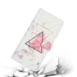 Peněženkové 3D pouzdro Oil na Oppo A38 - Triangular Marble