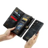 Multifunkční peněženkové pouzdro CaseMe Detachable pro Samsung Galaxy S24 5G - Černá