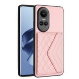 Plastový kryt Rhombic na OPPO Reno10 5G/10 Pro 5G - Ružová