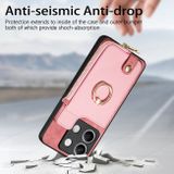 Kožený kryt Cross Zipper na Xiaomi Redmi Note 13 - Růžová