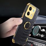 Kožený kryt Crocodile Holder na Xiaomi Redmi Note 13 - Žlutá