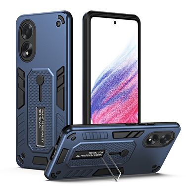 Plastový kryt Loop Holder pro Oppo A38 - Modrá