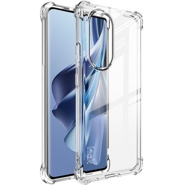 Gumenný kryt IMAK Airbag na OPPO Reno10 5G/10 Pro 5G - Průhledná