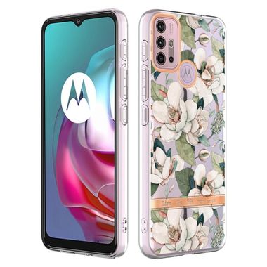 Pryžový 3D kryt Flowers and Plants na Moto G10/G20/G30- Zelená Zahrada