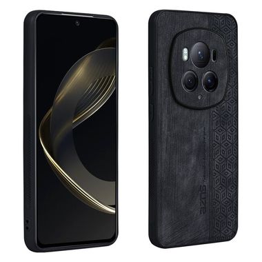 Pryžový kryt AZNS Embossed na Honor Magic6 Pro - Černá