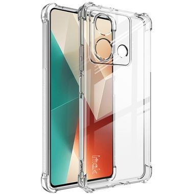 Pryžový kryt IMAK Airbag na Xiaomi Redmi Note 13 - Průhledná