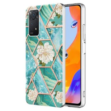 Gumový kryt MARBLE na Xiaomi Redmi Note 11 Pro - Blue Flower