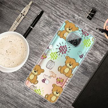 Gumový kryt PAINTED na Xiaomi Mi 10T Lite - Little Brown Bear