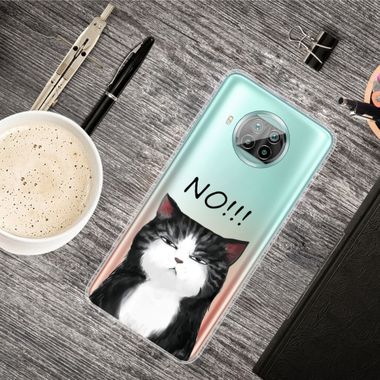 Gumový kryt PAINTED na Xiaomi Mi 10T Lite - NO Cat