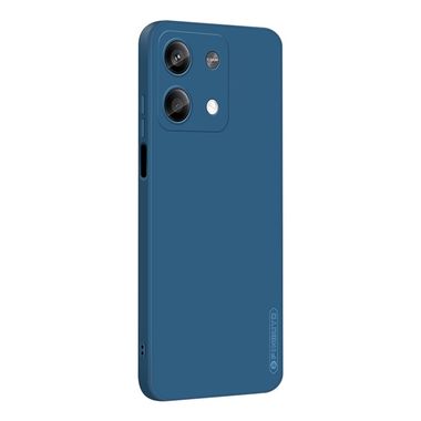 Pryžový kryt PINWUYO na Xiaomi Redmi Note 13 - Modrá