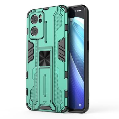 Pryžový kryt Supersonic na Oppo Reno 7 5G - Zelená