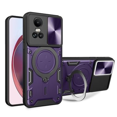 Kryt Magnetic Holder Armour Camshield pro OPPO Reno10 5G/10 Pro 5G - Fialová