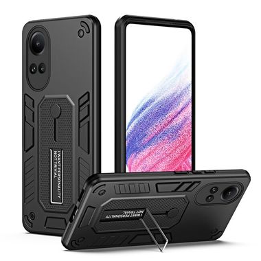 Kryt Punk Armor Loop pro OPPO Reno10 5G/10 Pro 5G - Černá