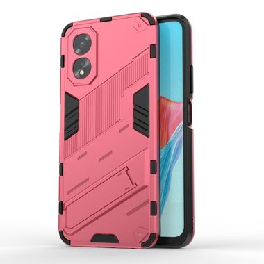 Kryt Punk Armor na Oppo A38 - Světle červená