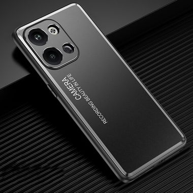 Ochranný kryt metal na Xiaomi Redmi Note 13 - Černá