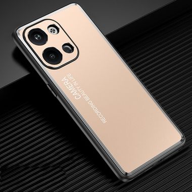 Ochranný kryt metal na Xiaomi Redmi Note 13 - Zlatá