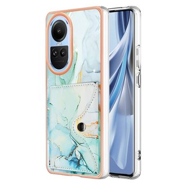 Plastový kryt Marble pro OPPO Reno10 5G/10 Pro 5G - Zelená